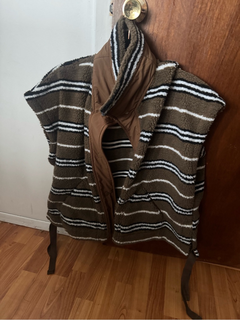Brown fall/winter vest